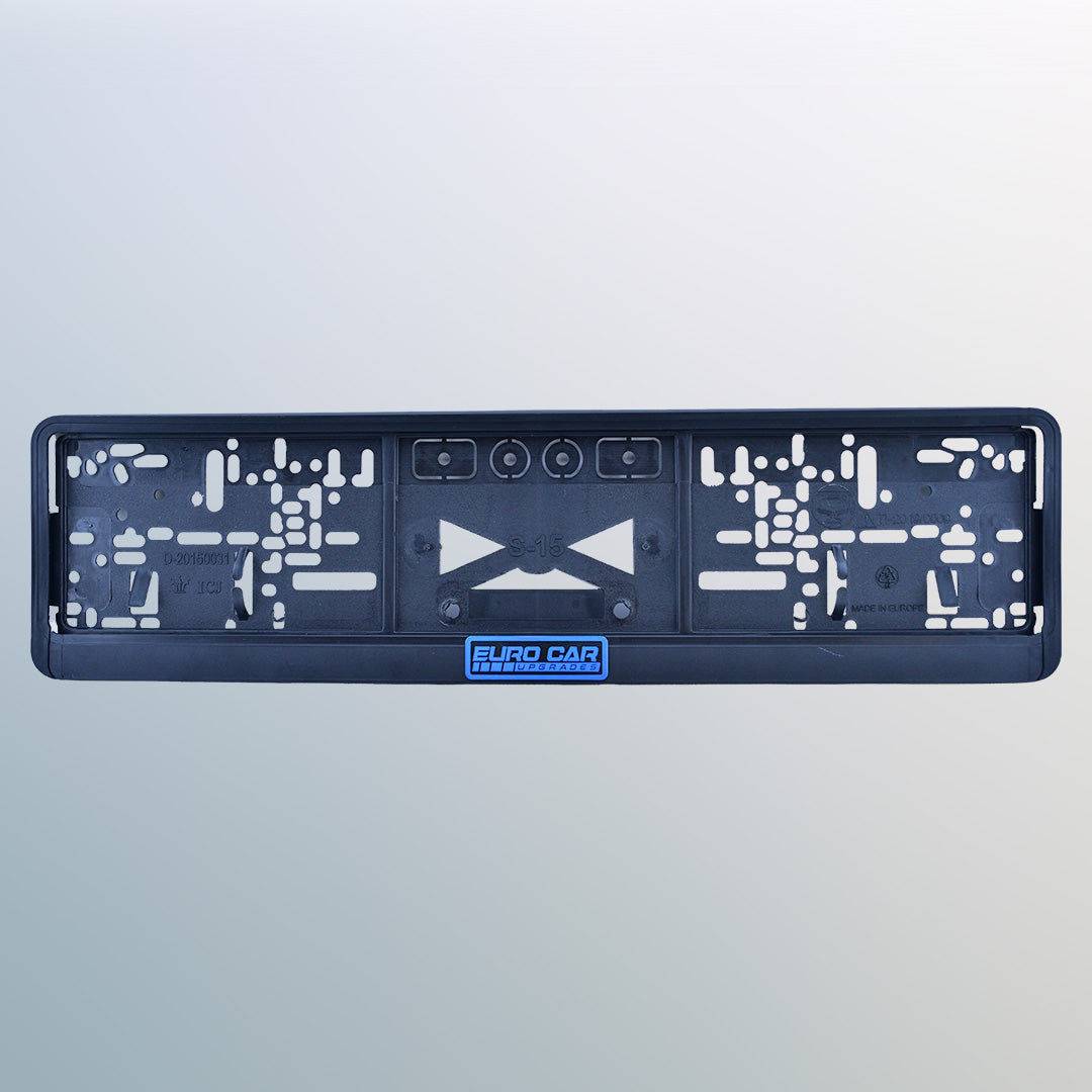 Euro Classic Rego Frame Set - Click-In Number Plate Holders