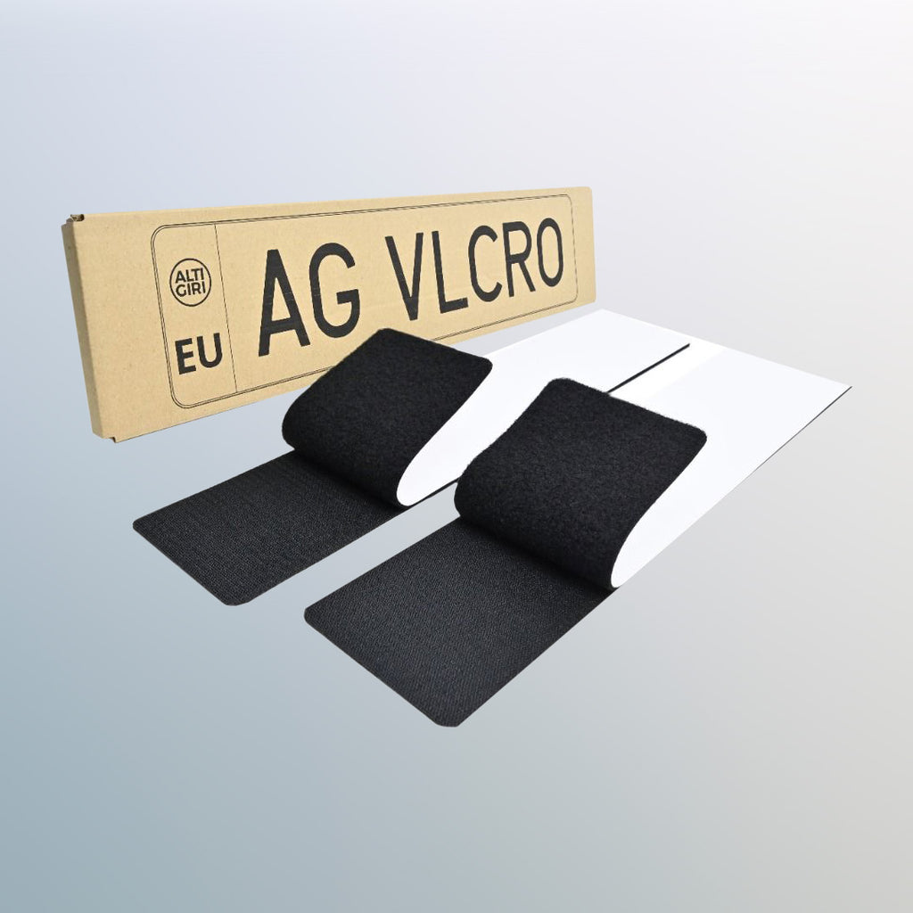 Euro Classic Rego Frame - Velcro Mounting Kit