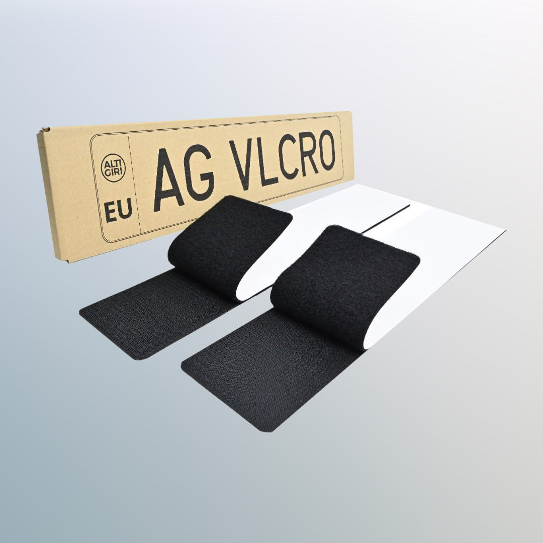 Euro Classic Rego Frame - Velcro Mounting Kit