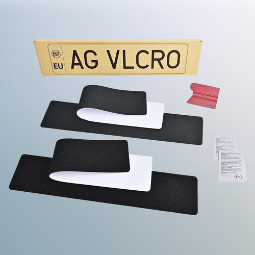 Euro Classic Rego Frame - Velcro Mounting Kit