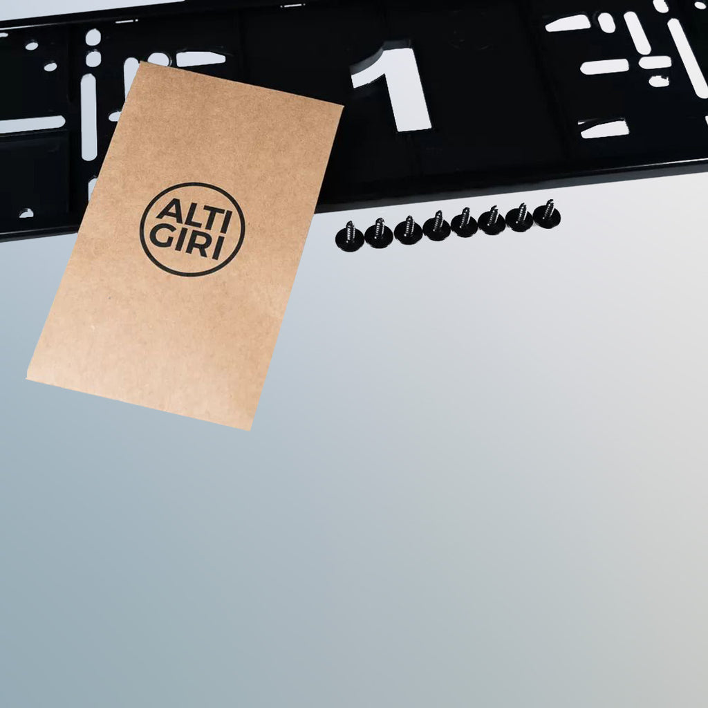 Euro Classic Rego Frame Screw Set - ALTI GIRI