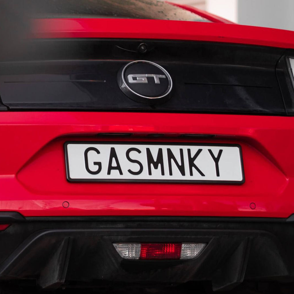 GT number plate frame retrofit by Euro Car Electronics in Australia