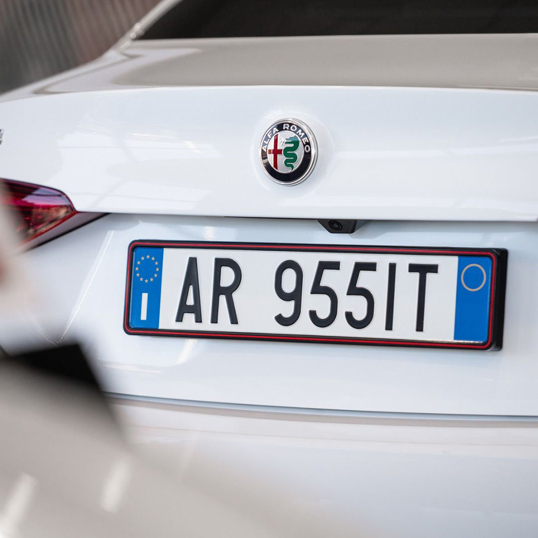 Euro Car Electronics European vehicle retrofit examples with Audi and Alfa Romeo number plates